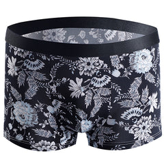 Men's Breathable Boxer Shorts with Fashion Print